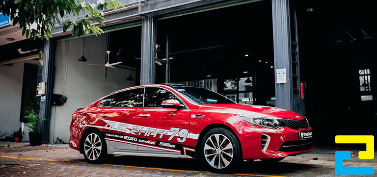 In Decal ô Tô đẹp