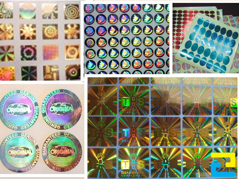 Mẫu in làm tem bảo hành sản phẩm