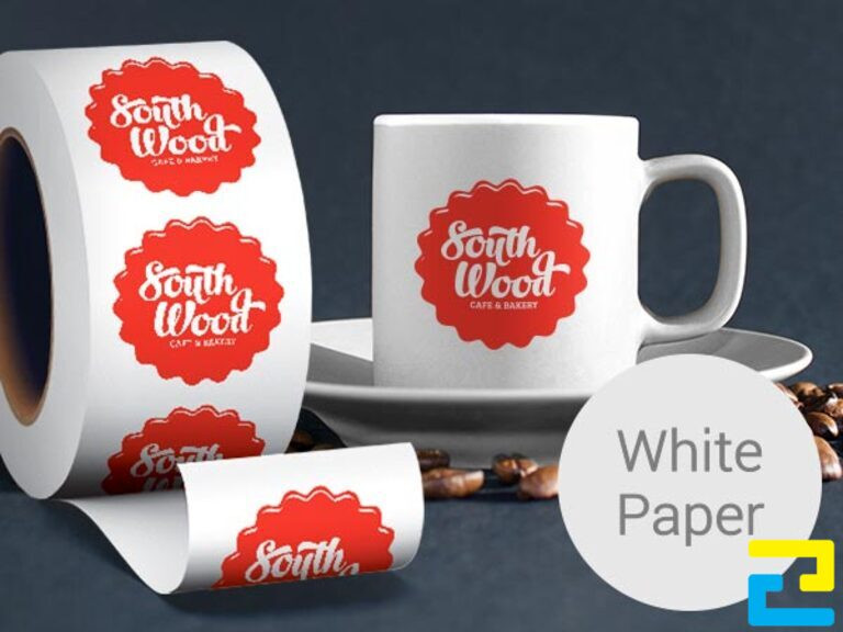 Mẫu in tem cuộn dán ly