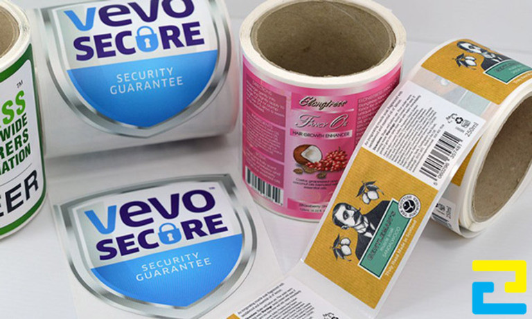 Mẫu tem decal cuộn dán các sản phẩm đồ hộp