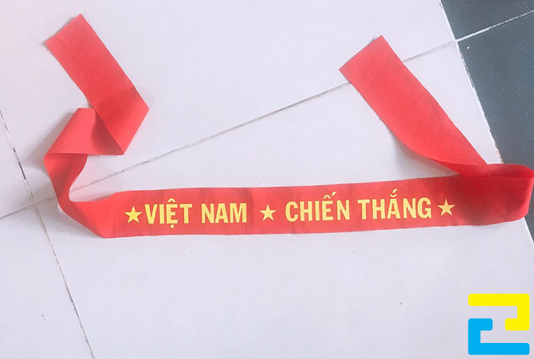 Mẫu In Băng Rôn đeo đầu