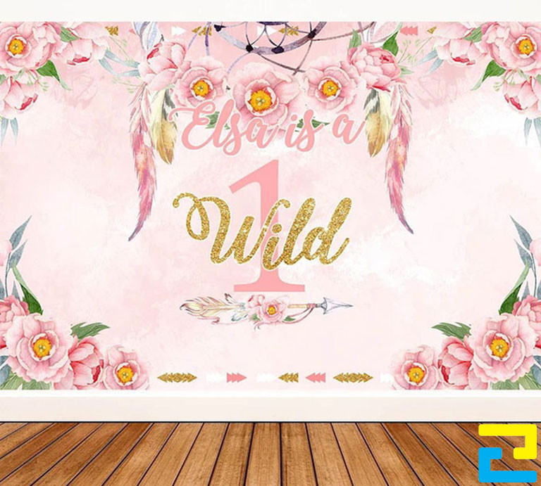 Phông Nền Chụp ảnh Sinh Nhật Cho Bé 1 Tuổi