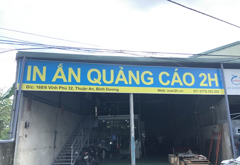 Công Ty In Ấn Quảng Cáo 2H nhận in backdrop đẹp, giá rẻ tại TPHCM