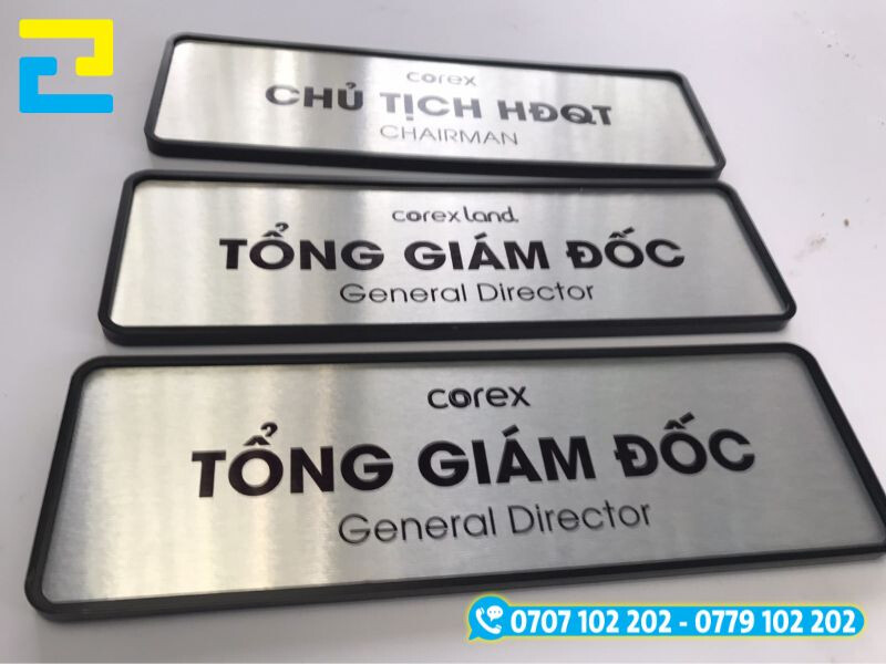 Biển tên phòng alu in uv